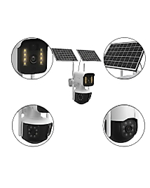 Güneş Enerjili Çiftlik Kamerası 9MP 4G SIM Kartlı Solar Güvenlik Kamerası