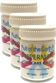 SÜPER FRUİT OF THE EARTH AYAK BAKIM KREMİ NANE FERAHLIĞI VE KOKUSU 3 ADET 50 ML