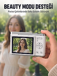 Dijital Kamera 4K Video 48 MP Fotoğraf Çekim Özellikli
