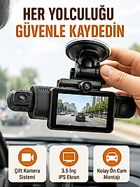Otomatik Kayıtlı Full HD Araç Kamerası – Döngüsel Kayıt ve Hareket Algılama