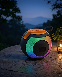Taşınabilir Bluetooth Hoparlör RGB Işıklı 360° Surround Ses XUCZZZP62SPEAKER-2-1