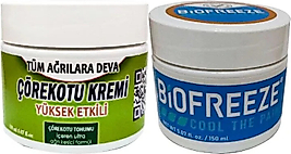 SÜPER ÇÖREK OTU KREMİ 100 ML+BİOFREEZE COOL THE CREAM 150 ML