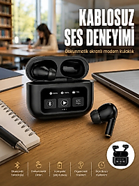 2.Nesil Pro Ekranlı Sesli Görüşme Yapabilen Kablosuz Bluetooth Kulaklık Yeni Nesil