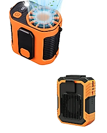 Dijital Göstergeli Turbo Taşınabilir Fan – USB Type-C, 3 Serinlik Modu