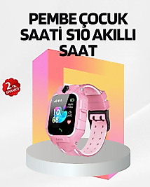 S10 Çocuk Akıllı Saati Konum Geçmişi ve Alarm Fonksiyonlu