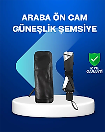 Yüksek Kaliteli Cam Elyaf İskeletli Araba Şemsiyesi – Tüm Araçlara Uygun