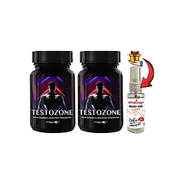 TESTOZONE: 2 ADET ERKEKLERE SEKSÖZEL L-ARGİNİNLİ EPİMEDYUMLU LEPİDYUMLU 21Lİ FORMÜL + 30 ML AFRODİZAYN MASAJ YAĞI