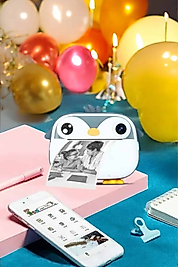 Çocuklar için Fotoğraf Makinesi Anlık Baskı Makinesi HD Görüntü Kalitesi