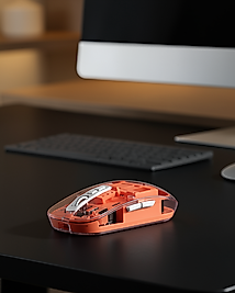 Sessiz Tıklamalı Şeffaf Bluetooth USB Mouse UCZZZM223MOUSETURUNCU-3