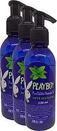 PLAYBOY PURE EDİBLE AROMALI MASAJ YAĞI 120 ML X 3