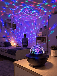 RGB Disko Lambası Bluetooth Hoparlörlü UCZZDISKOXY918-4