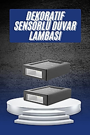 Dekorasyon Aplik Işık Güneş Enerjili Aydınlatma Dekoratif Aydınlatma