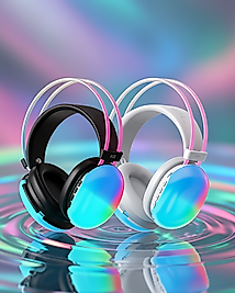 Kablosuz RGB Aydınlatmalı Kulaklık PG-580