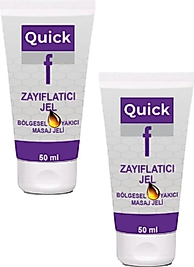 QUİCK GEL MASAJ JELİ 50 ML X 2 ADET