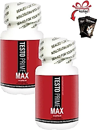 TESTO PRİME MAX ERKEKLERE ÖZEL HER AN MAKSİMUM LİMİT 30’LU X 2 ADET