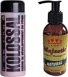 SÜPER ERKEK GENİTAL KREMİ 200 ML. + MASAJ YAĞI