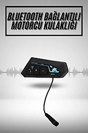 Yeni Nesil Dinleme Ve Konuşma Özellikli Intercom Kask Kulaklığı 5.0 Bluetooth
