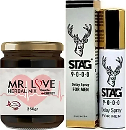 MR. LOVE MR LOVE GİNSENGLİ 250 GR VE SPRAY