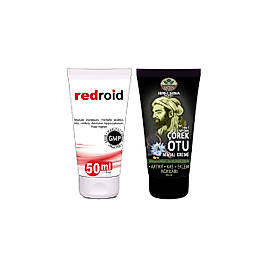 REDROİD BAAĞSUR İÇİN 50 ML KREMİ + İBN-İ SİNA ÇÖREK OTU KREMİ 50 ML