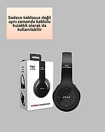 Katlanabilir Tasarımlı Bluetooth 5.0 Kulaklık | Eller Serbest Arama ve Çift Cihaz Desteği