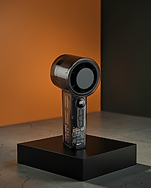 Mini Fan | 100 Hız Ayarı, Dijital Ekran, Model XUCZNFDİGİTALFAN-4