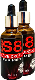 STIMUL8 (S8) 2 ADET ERKEKLERE DESTEKIEYICİ ÖZEL UYARICIDAMIA 30 ML