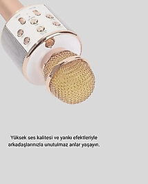 Kablosuz Karaoke Mikrofon USB AUX Girişli XUUCZZZKARAOKEMİKROFON-2