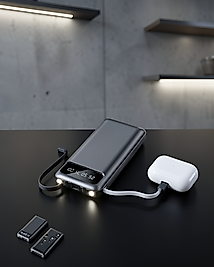 Powerbank 20.000 Mah LCD Göstergeli UUCZ20MAHPOWERBANK3-1