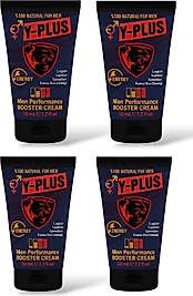 Y-PLUS KIRMIZI KORE GİNSENGLİ NATURAL MEN BOOSTER CREAM 50 ML X 4 ADET