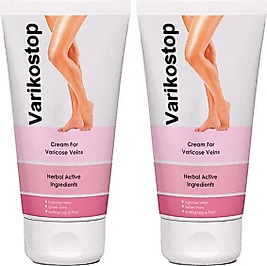 VARİKOSTOP IÇİN MASAJ VE BAKIM KREMİ 50 ML X 2 ADET