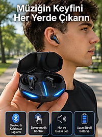 Wireless Gaming Kulaklık Mikrofonlu Bluetooth Oyuncu Kulaklığı
