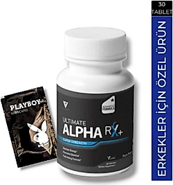 ALPHA RX ULTİMATE ERKEKLERE ÖZEL ÜRÜN  30 LU MUCİZEVİ JEL HEDİYE