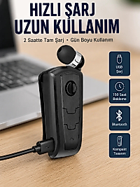 Titreşimli Bluetooth Kulaklık Fineblue F910 Uzun Pil Ömrü Yeni Nesil