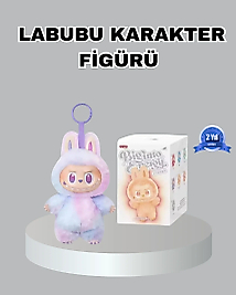 Dekoratif Yumuşak Labubu Peluş Figür – Koleksiyonluk ve Çocuklara Uygun Hediye 20 cm