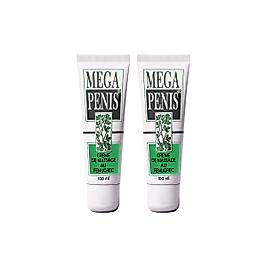 MEGAPENİS 2 ADET ERKEKERE ÖZEL GÜNLÜKPENİSBAKIM MASAJ KREMİ 100 ML