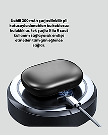 Uzun Süreli Konfor İçin Klips Tasarımlı Kablosuz Kulaklık – IPX6 Dayanıklı