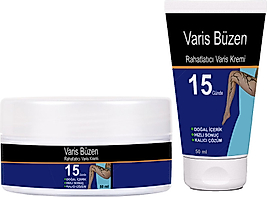 VARİSBÜZEN KREM SETİ: 1Lİ SET 50 ML KAVANOZ CREAM + 50 ML TÜP KREM