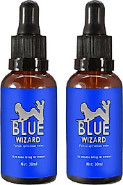 BLUE WİZARD 2 ADET SOĞUK BAYANLARA ÖZEL AKTİVİTE ÖNCESİ KULLANILAN 30 ML KADINDAMLASI
