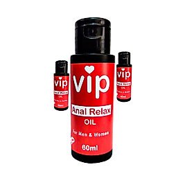 VİP KADINLAR VE AP.ERKEKLER İÇİN ANALRELAX OİL 3 ADET LUBRİCANTANALRAHATLATICI KASGEVŞETİCİ KAYDIRICIYAĞ 60 ML