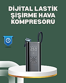 Bisiklet, Motosiklet ve Araçlar İçin Çok Amaçlı Hava Pompası