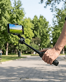 3 Axis Telefon Gimbal Stabilizer Video Çekim Sabitleyici