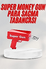 Para Saçma Fırlatma Tabancası Kırmızı UUCZZZSUPERGUNNNN6