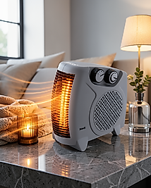 Fanlı Oda Isıtıcısı Termostat Kontrollü UCZZZBF20BLACKISITICI-6
