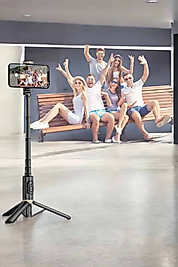 Selfie Çubuğu Ayaklı Tripod Kumandalı UCZSELFİEÇUBUĞU2