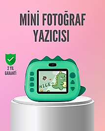 Anında Baskı Özellikli GCH62 Çift Lensli Dijital Kamera