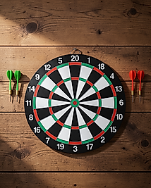 12 İnç Dart Tahtası 4 Dart Oku Dahil UCZZZ12İNÇDART-3