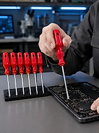 Çelik 7'li Tornavida Seti Ergonomik Sap Profesyonel Kullanım