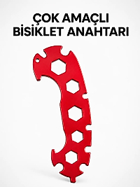 Bisiklet Bakım ve Tamir Anahtarı Çok Fonksiyonlu 12 Farklı Ölçü 6-17 mm