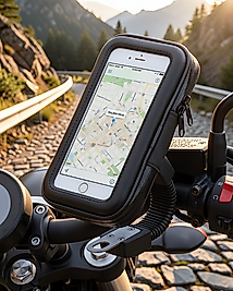 Su Geçirmez Telefon Tutucu Motosiklet Scooter İçin UCZZZT52MOTORTUTUCU-1