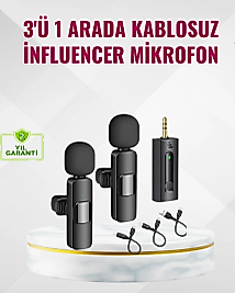 Küçük Boyutlu Mikrofon - 8 Saat Kullanım